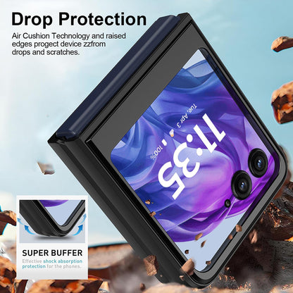 Kuori Motorola Razr 60 Ultra -puhelimelle, Techsuit, CamShield, Musta