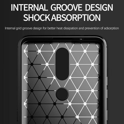 Kuori Nokia 2.4:lle, Techsuit, Hiili, Musta