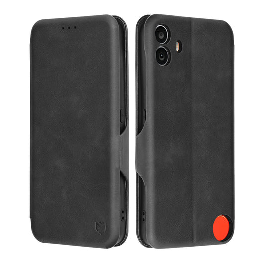 Case for Nothing CMF Phone 1, Techsuit, Safe Wallet Plus, Black