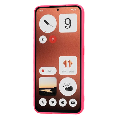 Kuori Nothing CMF Phone 1:lle, Techsuit, SoftFlex, Tummanpunainen