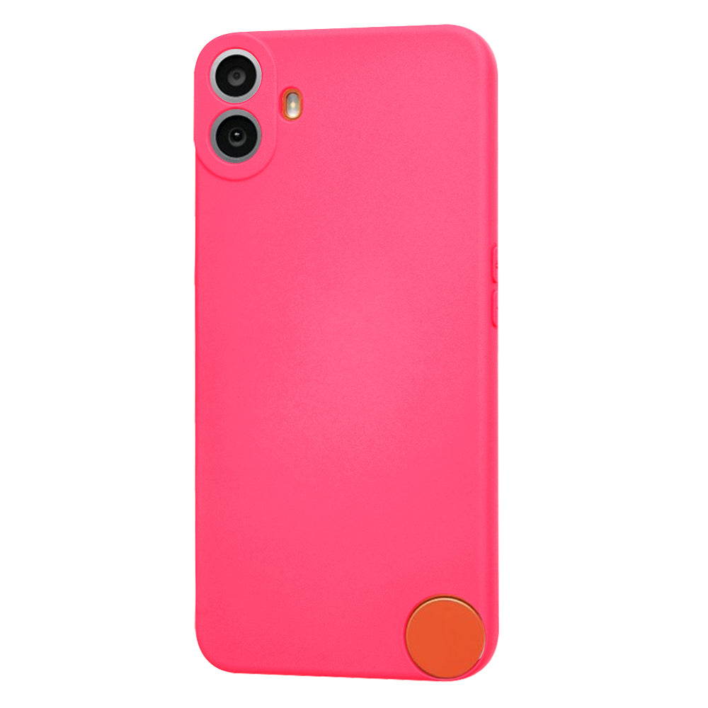 Kuori Nothing CMF Phone 1:lle, Techsuit, SoftFlex, Tummanpunainen