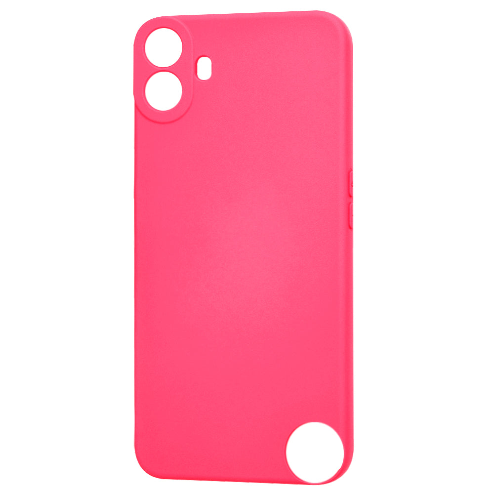 Kuori Nothing CMF Phone 1:lle, Techsuit, SoftFlex, Tummanpunainen