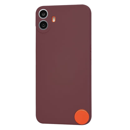 Kuori Nothing CMF Phone 1:lle, Techsuit, SoftFlex, Viininpunainen