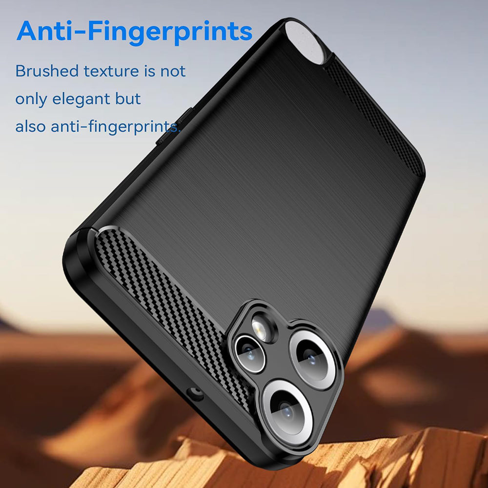 Kuori Nothing CMF Phone 2 Pro:lle, Techsuit, Hiili, Musta