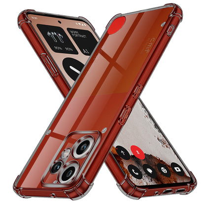 Case for Nothing CMF Phone 2 Pro, Techsuit, Shockproof Clear, Smoke