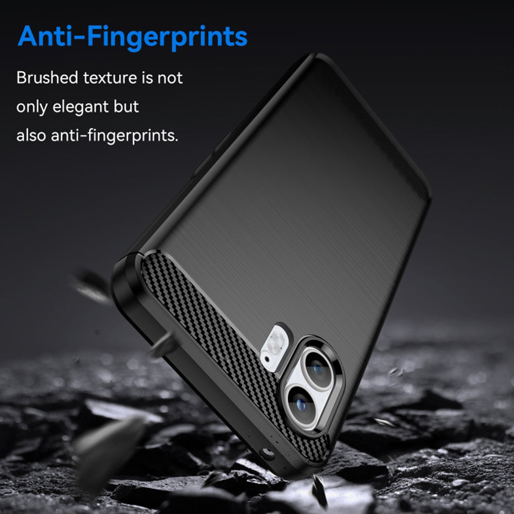 Suojakuori Nothing Phone (2):lle, Techsuit, Hiili, Musta