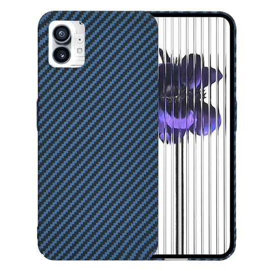 Kuori Nothing Phone (1):lle, Techsuit, Carbonite FiberShell, turkoosi