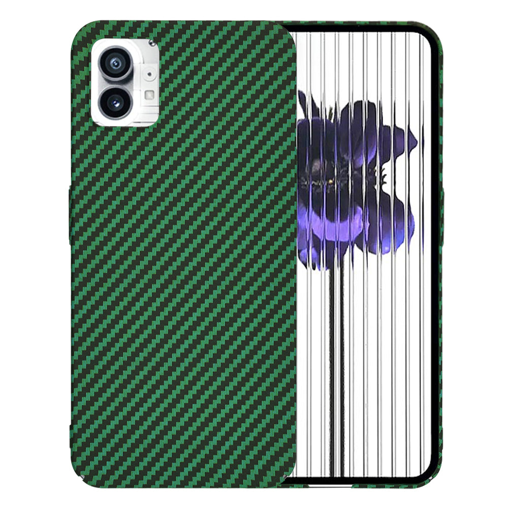 Case for Nothing Phone (1), Techsuit, Carbonite FiberShell, Green