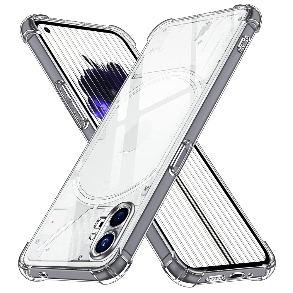 Case for Nothing Phone (1), Techsuit, Shockproof Clear, Transparent