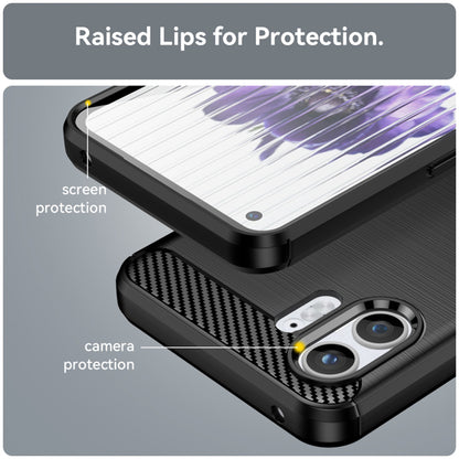 Suojakuori Nothing Phone (2):lle, Techsuit, Hiili, Musta