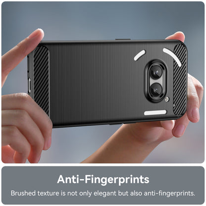 Suojakuori Nothing Phone (2a) Plus / Phone (2a) -puhelimelle, Techsuit, Hiili, Musta