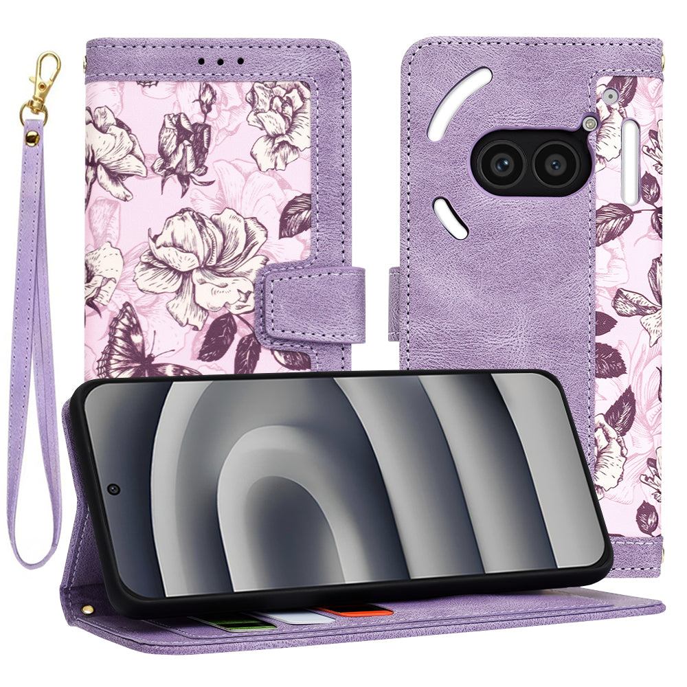 Kuori Nothing Phone (2a) Plus / Phone (2a) -puhelimelle, Techsuit, FlipCraft, Violetti