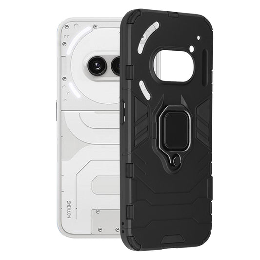 Kotelo Nothing Phone (2a) Plus / Phone (2a), Techsuit, Shield, Musta
