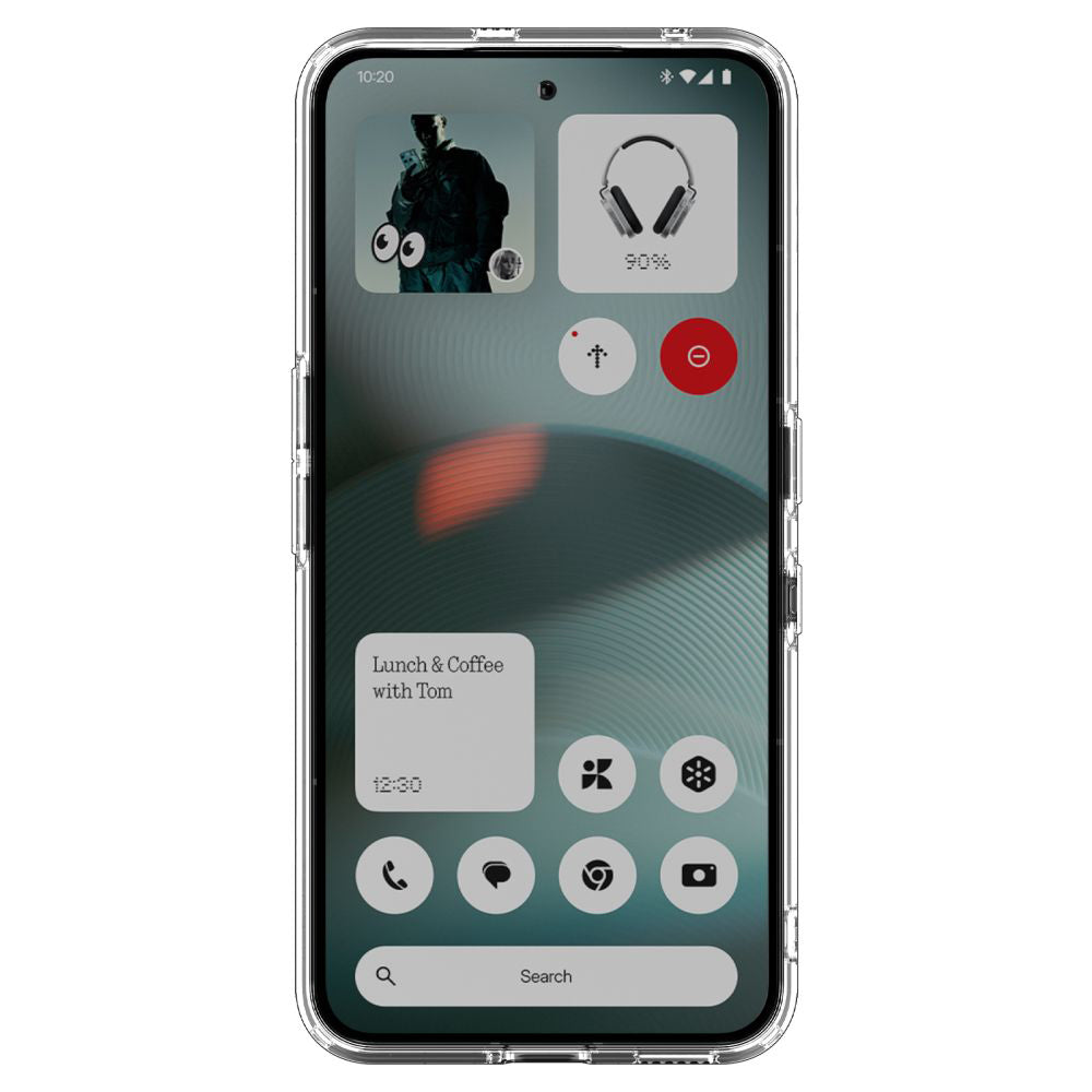 Kotelo Nothing Phone (3) varten, Spigen, Ultra Hybrid, Läpinäkyvä ACS08567
