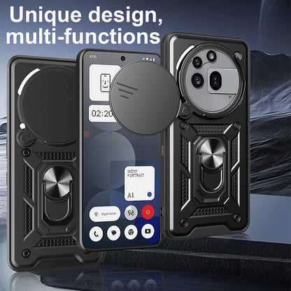 Kuori Nothing Phone (3a) Pro:lle, Techsuit, CamShield, Vihreä