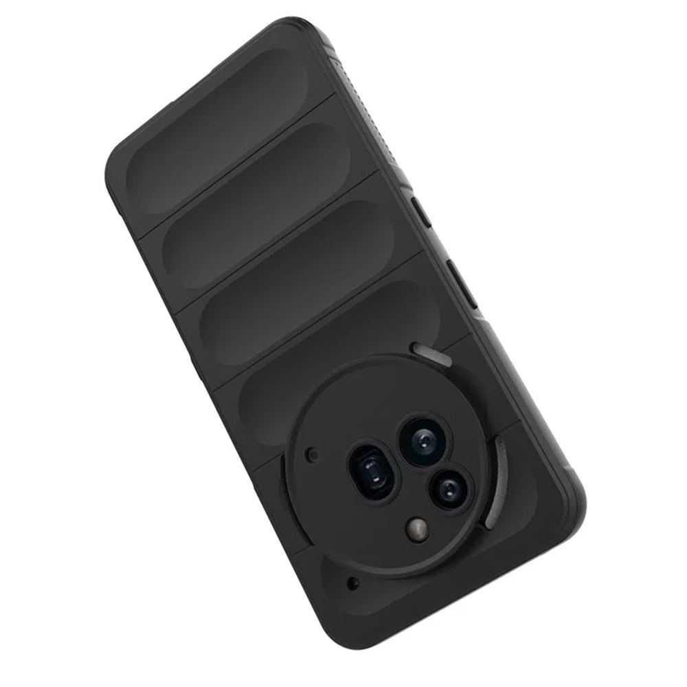 Kuori Nothing Phone (3a) Pro:lle, Techsuit, Magic Shield, Musta