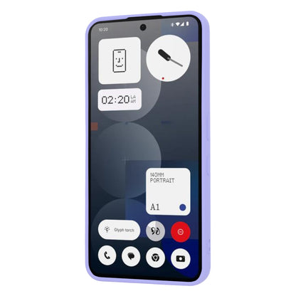 Case for Nothing Phone (3a) Pro, Techsuit, SoftFlex, Light Purple