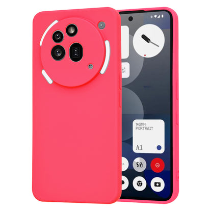 Case for Nothing Phone (3a) Pro, Techsuit, SoftFlex, Dark Pink
