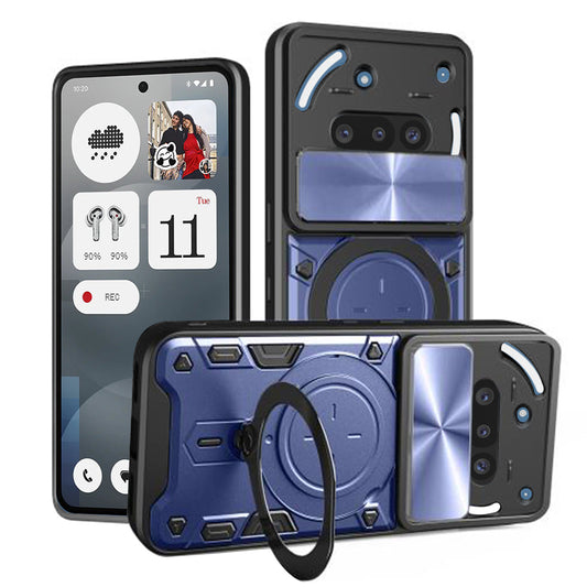 Kuori Nothing Phone (3a):lle, Techsuit, CamGuard Pro, Sininen