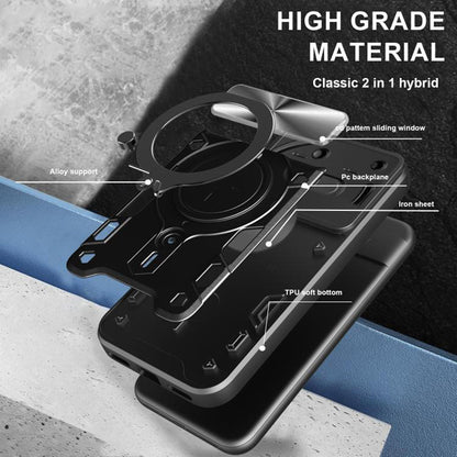 Kuori Nothing Phone (3a):lle, Techsuit, CamGuard Pro, Musta