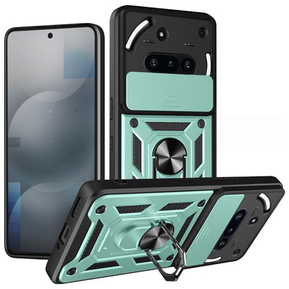 Case for Nothing Phone (3a), Techsuit, CamShield, Green