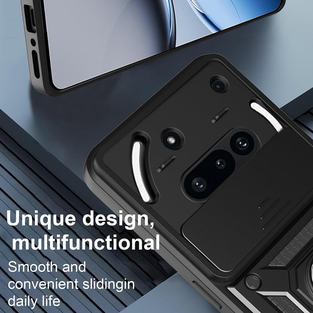 Case for Nothing Phone (3a), Techsuit, CamShield, Green