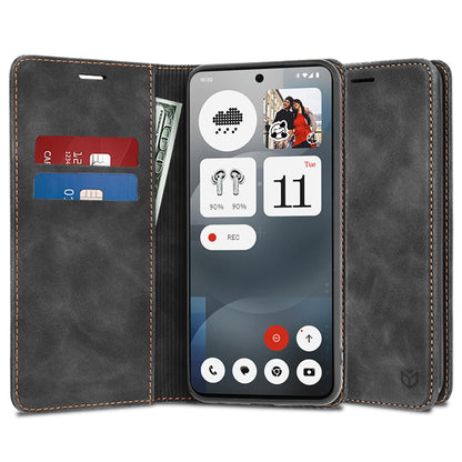 Kuori Nothing Phone (3a):lle, Techsuit, Confy, Musta