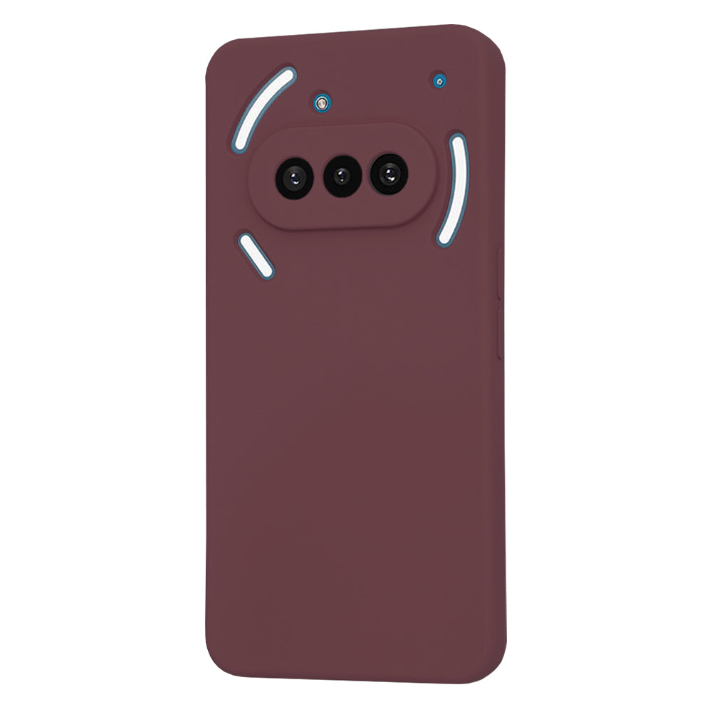 Case for Nothing Phone (3a), Techsuit, SoftFlex, Burgundy