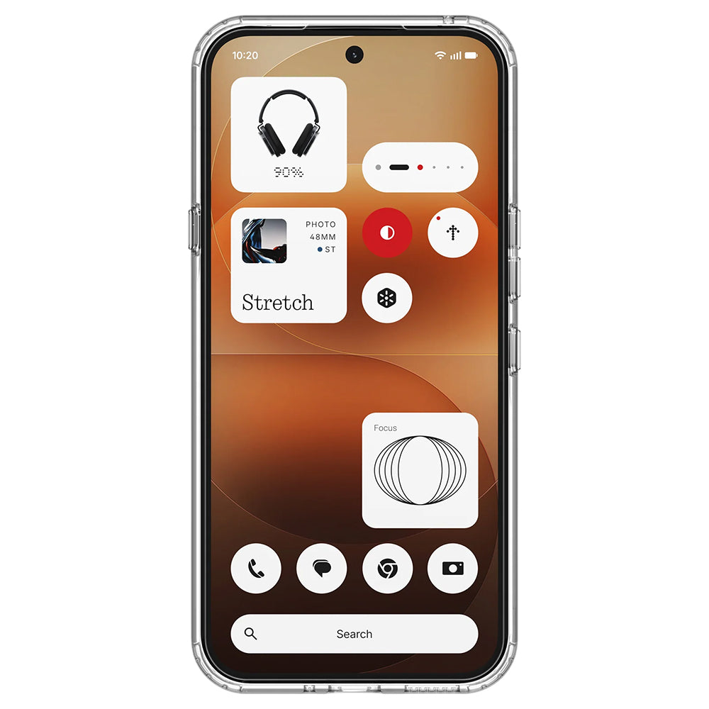 Kuori Nothing Phone (4a) Pro:lle, Spigen, Ultra Hybrid, Läpinäkyvä ACS11632