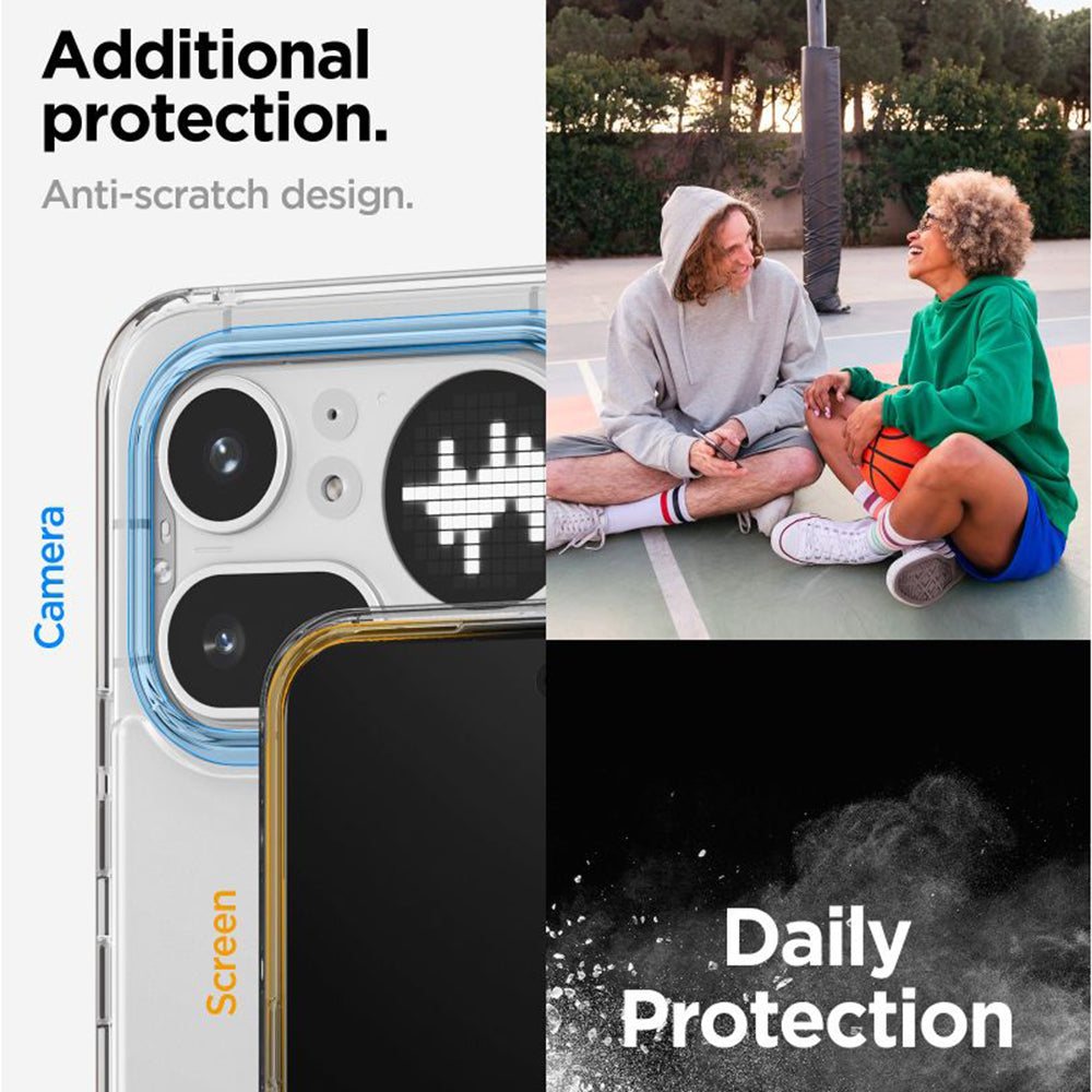 Kuori Nothing Phone (4a) Pro:lle, Spigen, Ultra Hybrid, Läpinäkyvä ACS11632