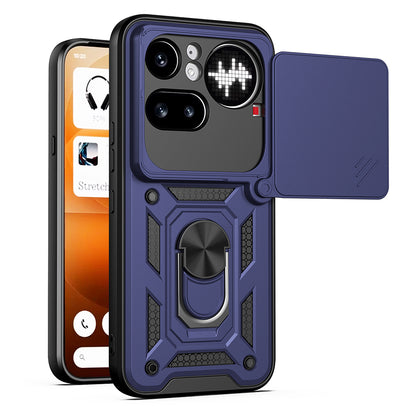 Kotelo Nothing Phone (4a) Pro, Techsuit, CamShield, Sininen