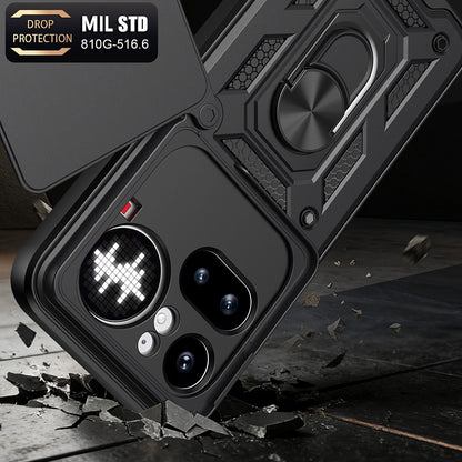 Kotelo Nothing Phone (4a) Pro, Techsuit, CamShield, Musta