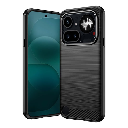 Kotelo Nothing Phone (4a) Pro, Techsuit, Carbon, Musta