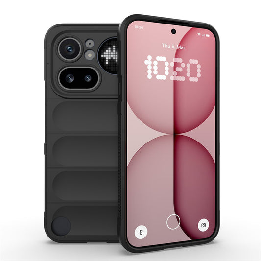 Suojakotelo Nothing Phone (4a) Pro, Techsuit, Magic Shield, Musta