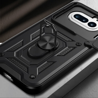 Kotelo Nothing Phone (4a) -puhelimelle, Techsuit, CamShield, Musta