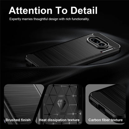 Kotelo Nothing Phone (4a) -puhelimelle, Techsuit, Carbon, Musta