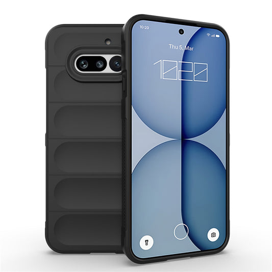 Kotelo Nothing Phone (4a) varten, Techsuit, Magic Shield, Musta
