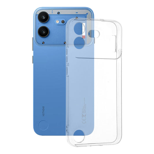 Kuori Nothing Phone (4b):lle, Techsuit, Kirkas, Läpinäkyvä