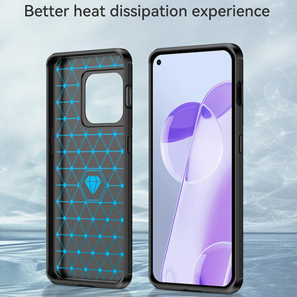 Kuori OnePlus 10 Pro:lle, Techsuit, Hiili, Musta