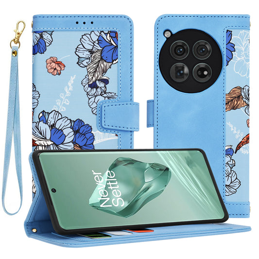 Kuori OnePlus 12:lle, Techsuit, FlipCraft, Sininen