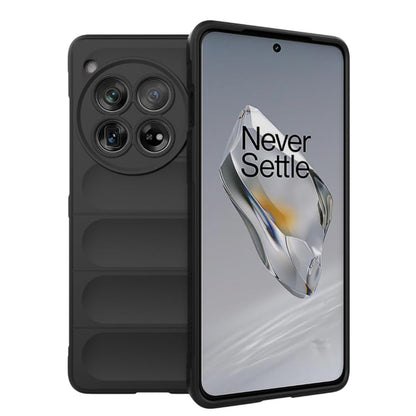 Kuori OnePlus 12:lle, Techsuit, Magic Shield, Musta