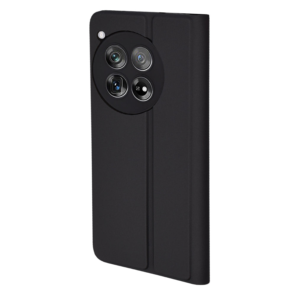 Kuori OnePlus 12:lle, Techsuit, Magskin Book, Musta