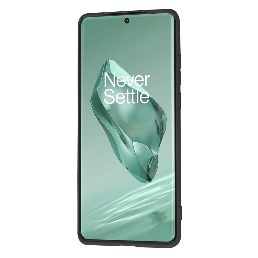 Kotelo OnePlus 12:lle, Techsuit, SoftFlex, Musta