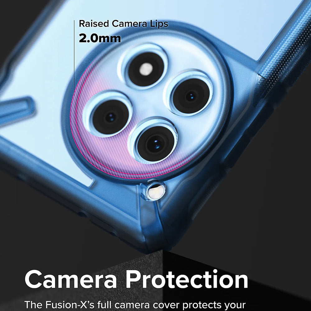 Kotelo OnePlus 12R:lle, Ringke, Fusion X, Sininen