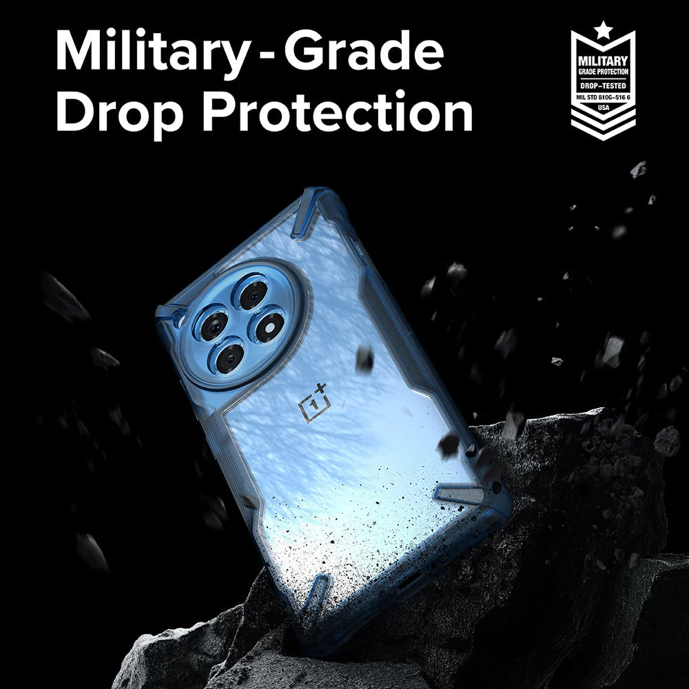 Kotelo OnePlus 12R:lle, Ringke, Fusion X, Sininen