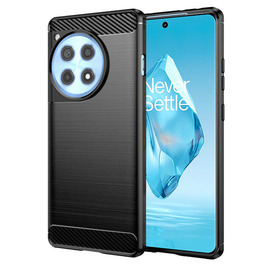 Kuori OnePlus 12R:lle, Techsuit, Hiili, Musta