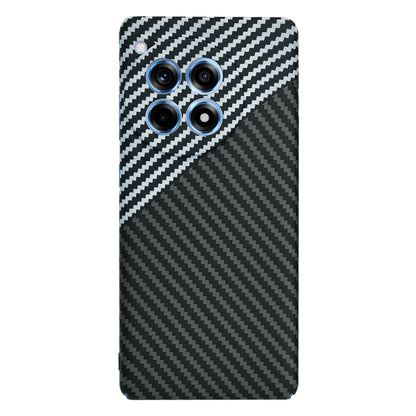 Kuori OnePlus 12R:lle, Techsuit, Carbonite FiberShell, Musta Harmaa