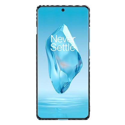 Kuori OnePlus 12R:lle, Techsuit, Carbonite FiberShell, Musta Harmaa