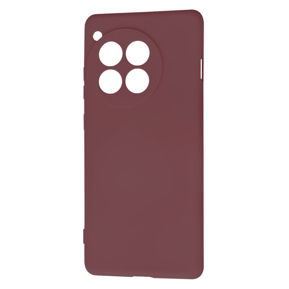 Suojakotelo OnePlus 12R:lle, Techsuit, SoftFlex, Kirsikanpunainen