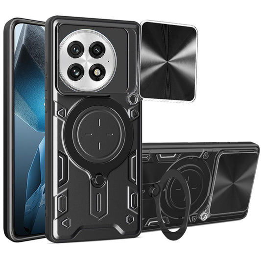 Kuori OnePlus 13:lle, Techsuit, CamGuard Pro, Musta